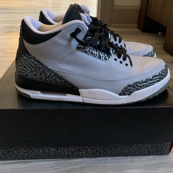 Air Jordan Retro 3 - Wolf Grey - 2014 Release - Limited Edition - Picture 3 of 7